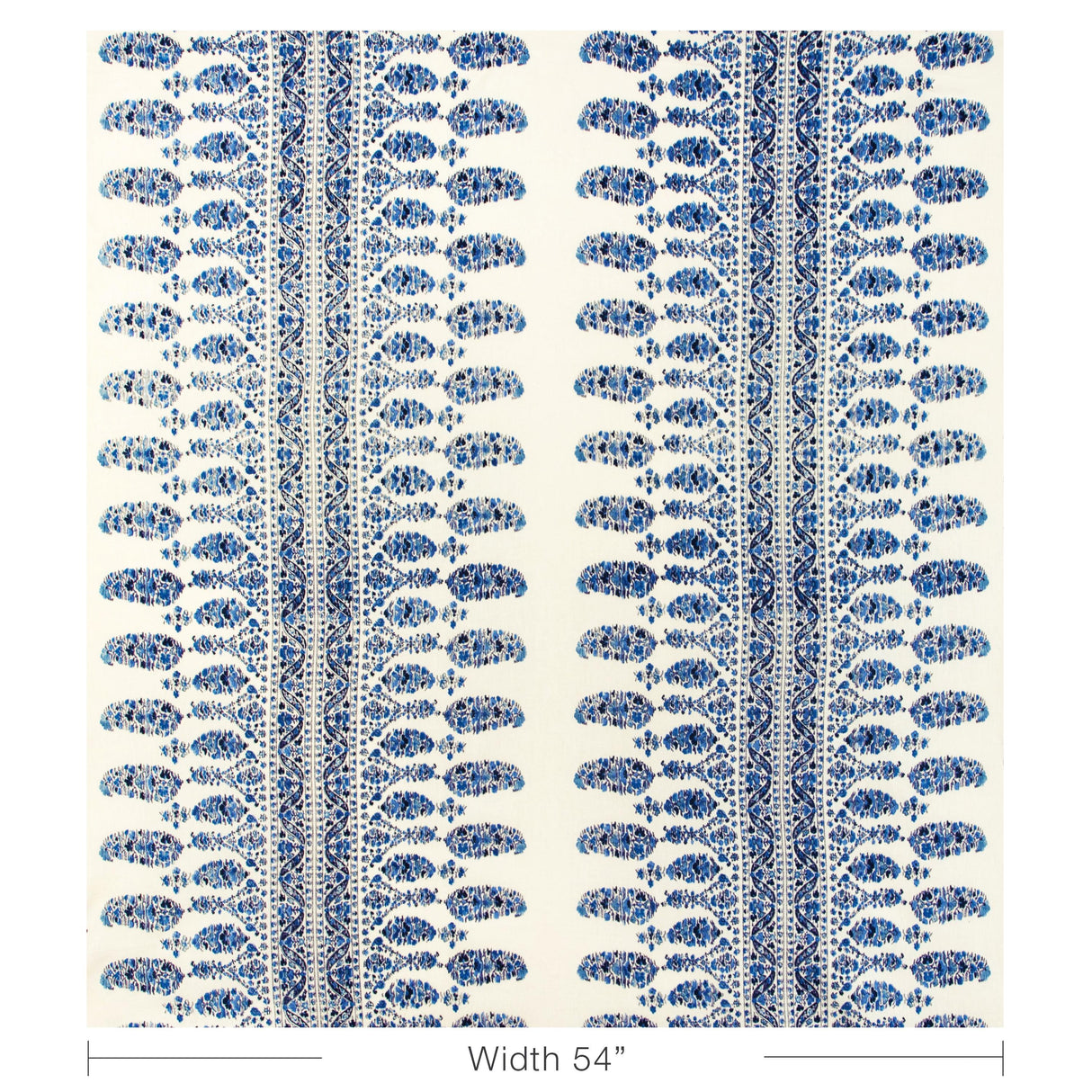 Brunschwig & Fils VISAN PRINT NAVY/SKY Fabric