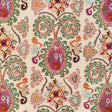 Brunschwig & Fils LAVALI EMB PLUM/MULTI Drapery Fabric