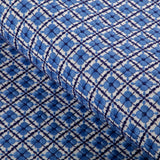 Brunschwig & Fils INES EMB NAVY Fabric