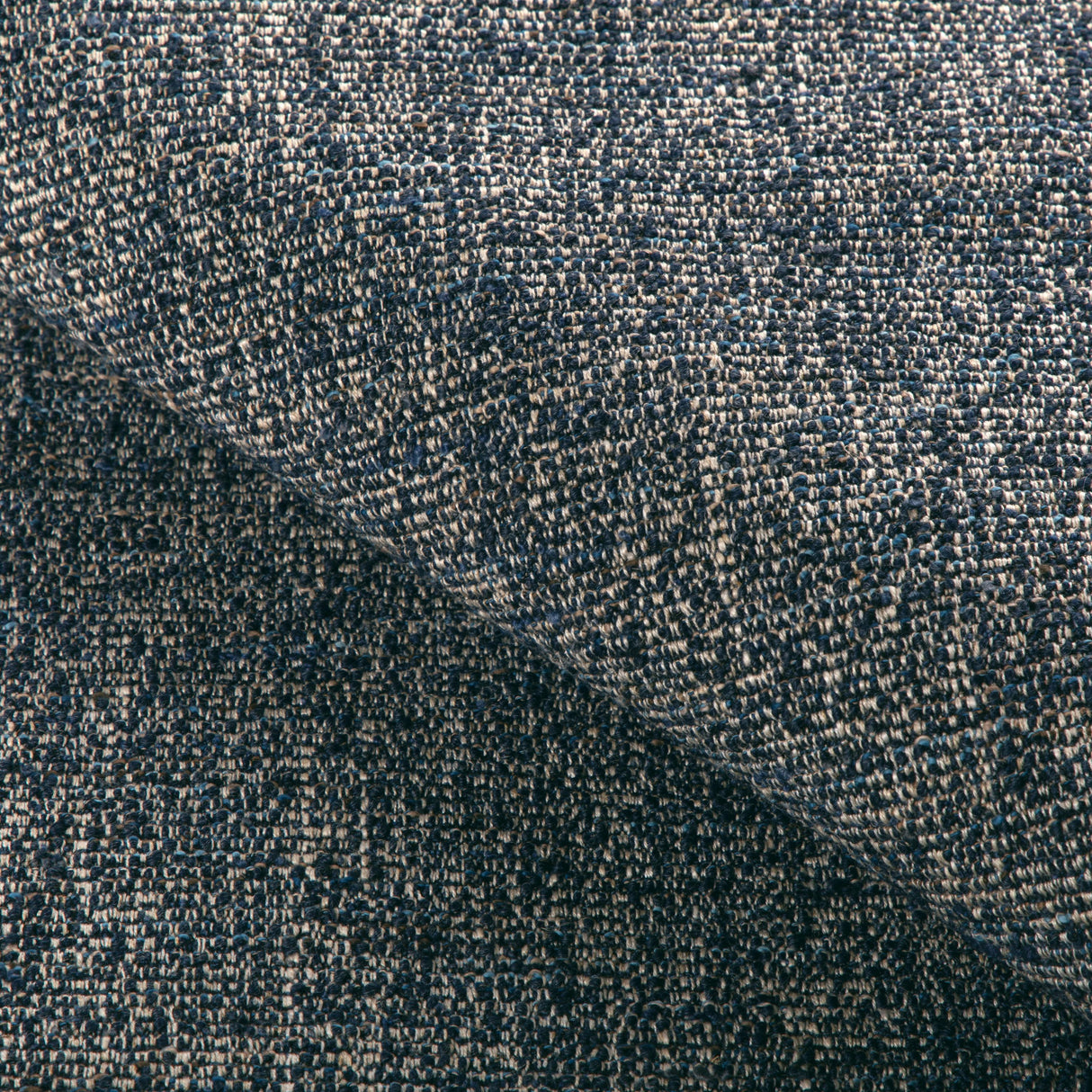 Brunschwig & Fils MIREILLE TEXTURE NAVY Upholstery Fabric