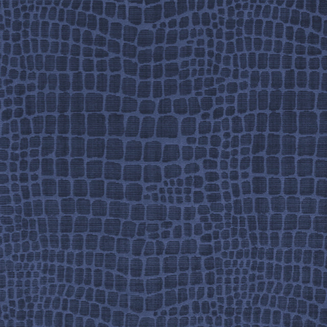 Brunschwig & Fils CROC VELVET SAPPHIRE Upholstery Fabric