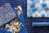 Brunschwig & Fils PIERRE TEXTURE SAPPHIRE Upholstery Fabric