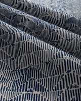 Brunschwig & Fils LES CIGALES PRINT INDIGO Fabric