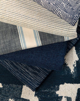 Brunschwig & Fils LES CIGALES PRINT INDIGO Fabric