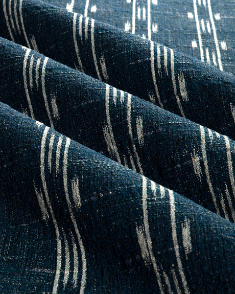 Brunschwig & Fils LE SPRITZ WEAVE INDIGO Upholstery Fabric