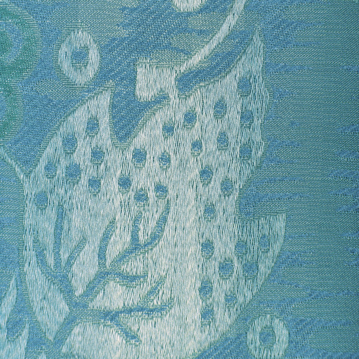 Brunschwig & Fils PRIMAVERA BROCATELLE AQUA Fabric