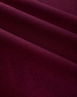 Brunschwig & Fils ATHENA WOOL SATIN AUBERGINE Fabric