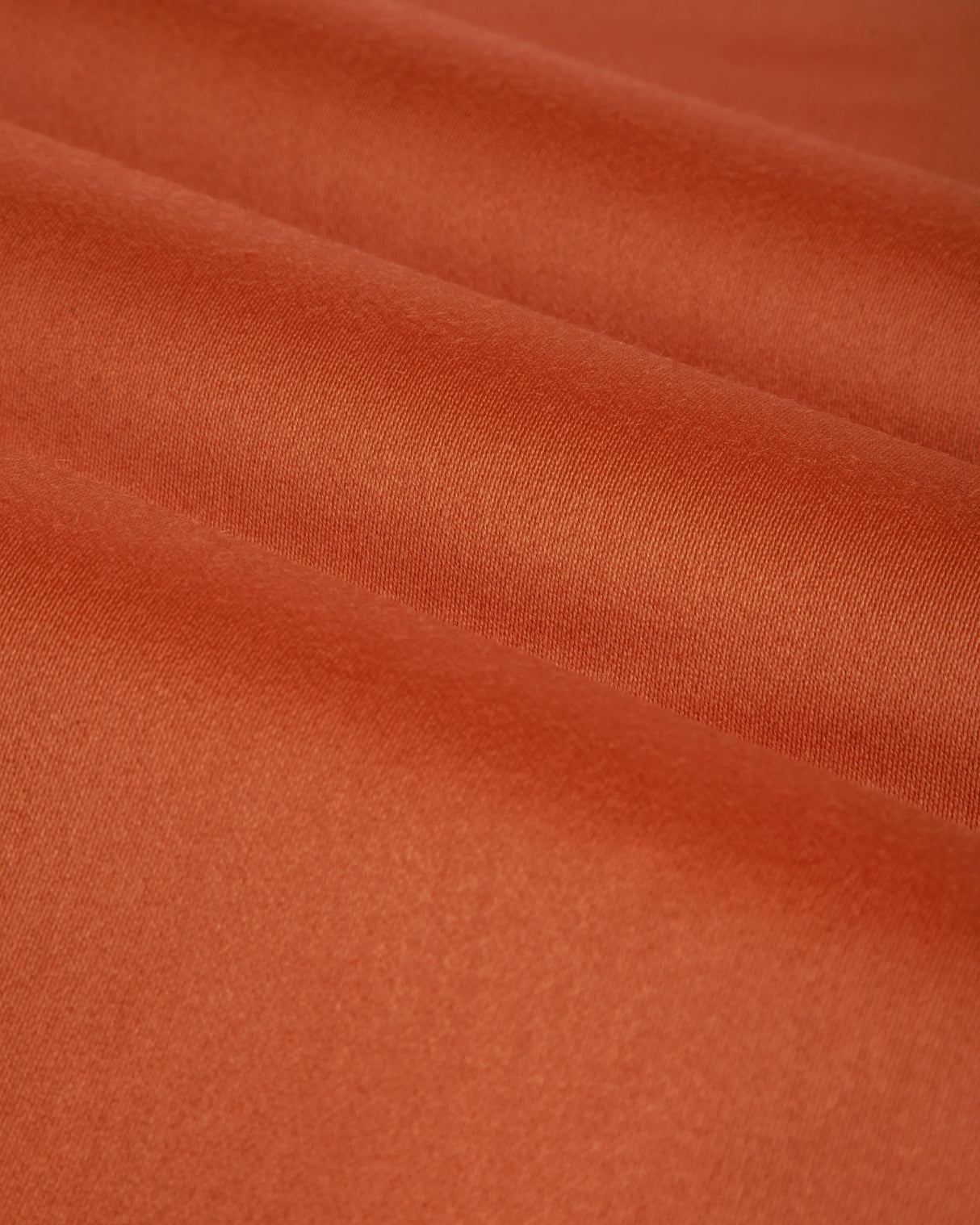 Brunschwig & Fils ATHENA WOOL SATIN ORANGE Fabric