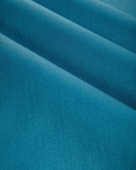 Brunschwig & Fils ATHENA WOOL SATIN OCEAN Fabric