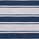 Andrew Martin MOUNTAIN STRIPE NAVY Upholstery Fabric