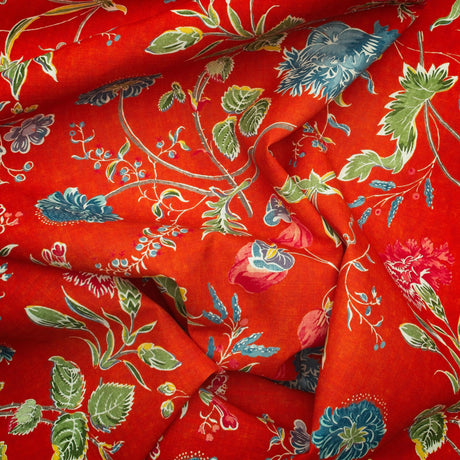 Andrew Martin WILD WOOD PUMPKIN OUTDOOR Fabric