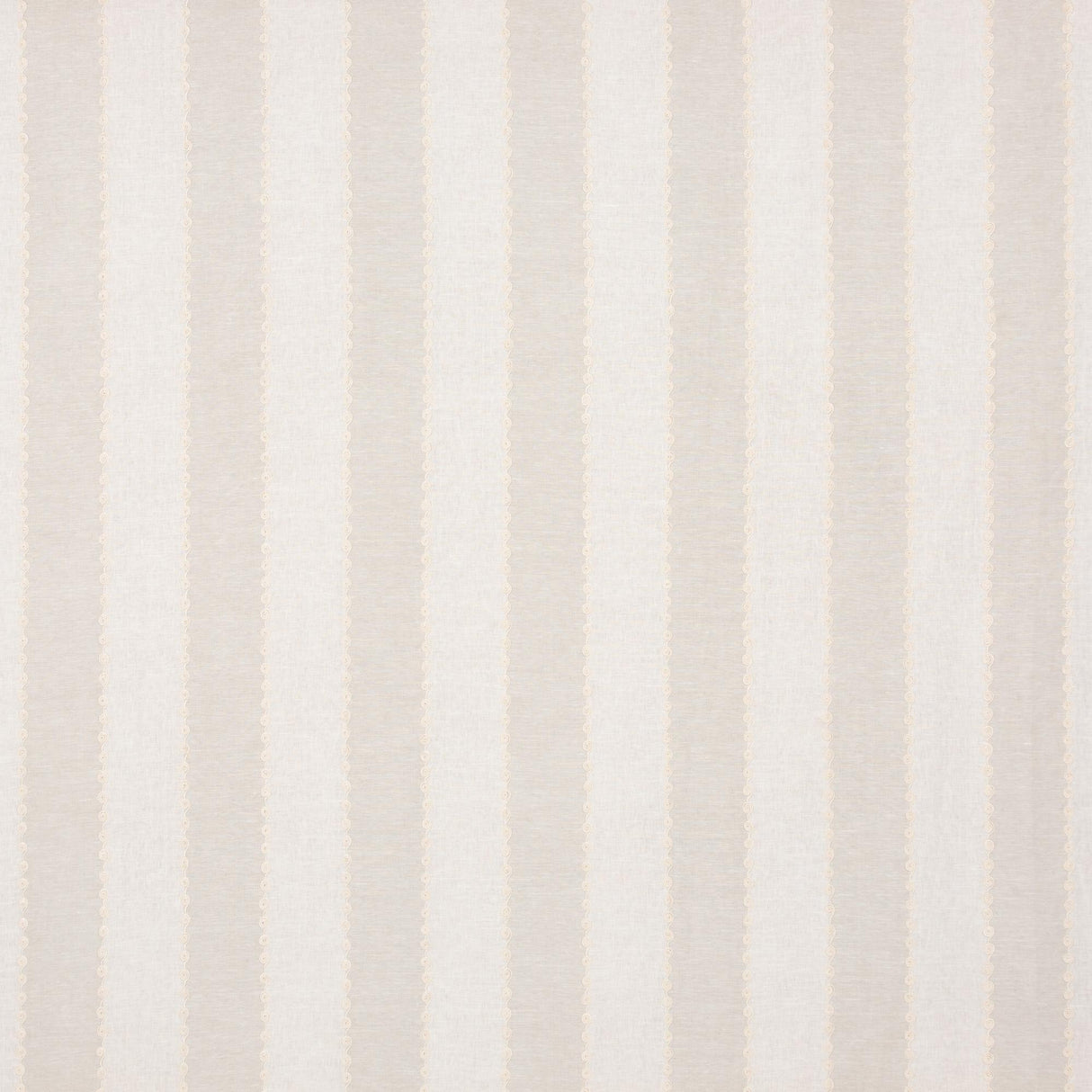 G P & J Baker ASHMORE STRIPE LINEN Drapery Fabric