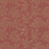 G P & J Baker CHELSEA FERN RED Drapery Fabric