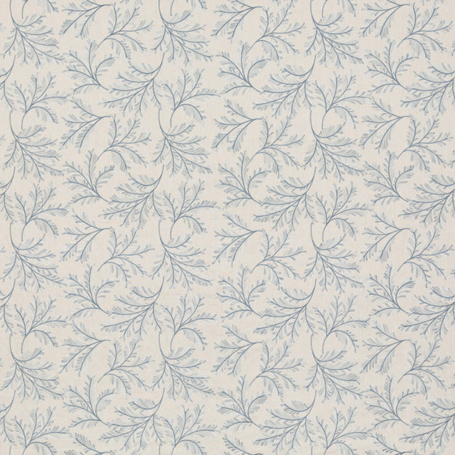 G P & J Baker CHELSEA FERN BLUE Drapery Fabric