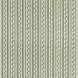 G P & J Baker HALKI STRIPE EMERALD/BLUE Fabric
