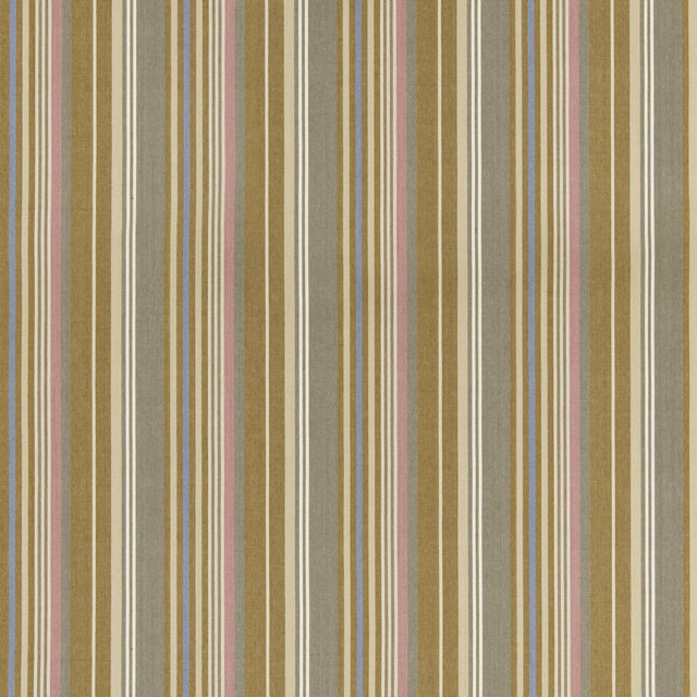 G P & J Baker PETRA STRIPE SAND/GREY Fabric