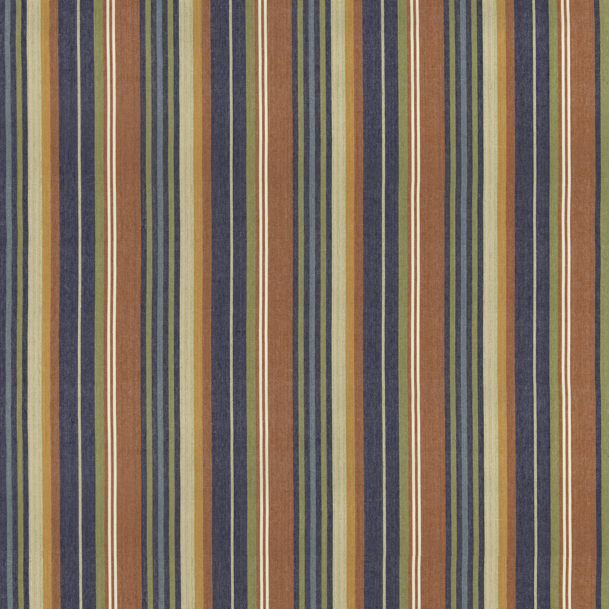 G P & J Baker PETRA STRIPE RED/BLUE Fabric