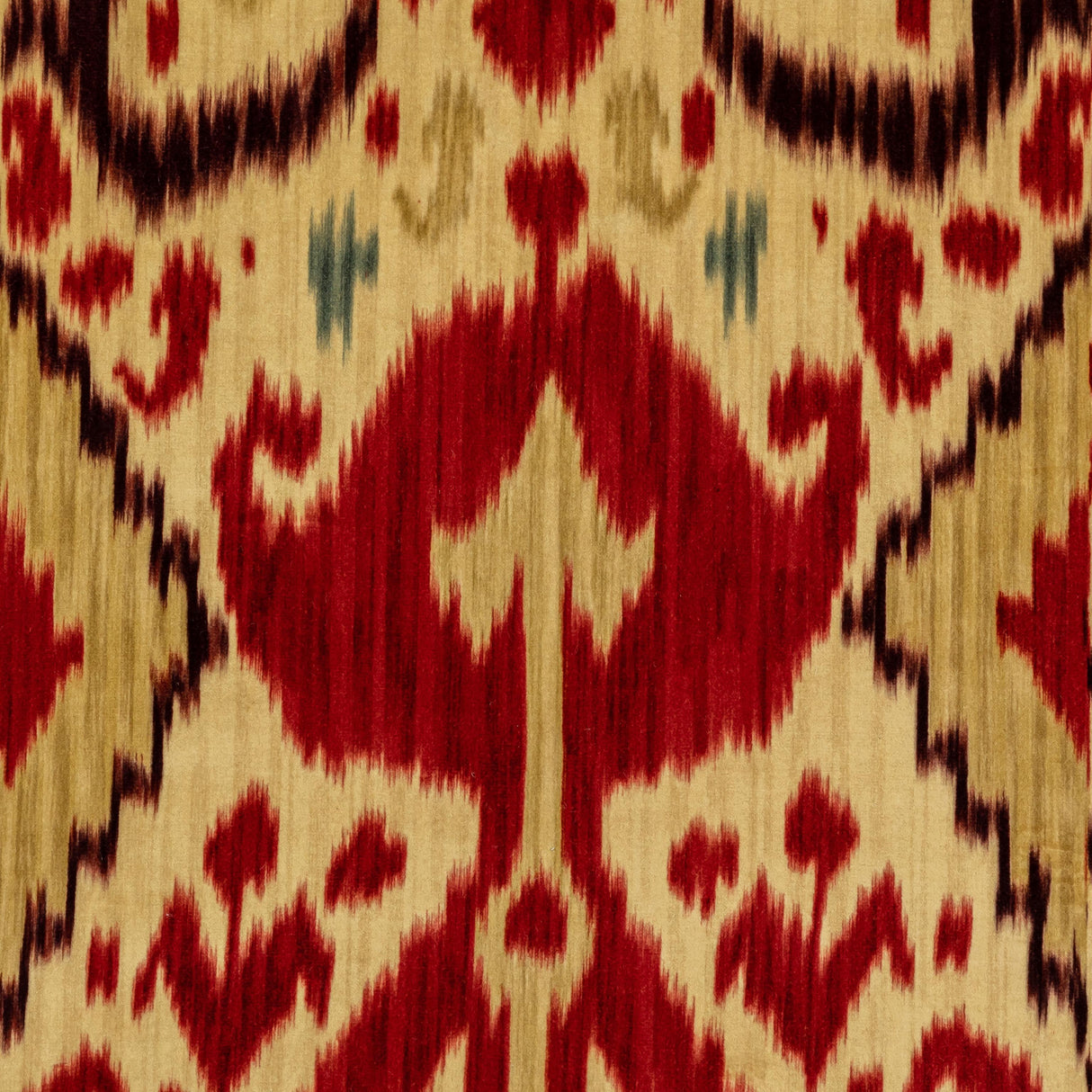 Lee Jofa KAMARA VELVET RED Fabric