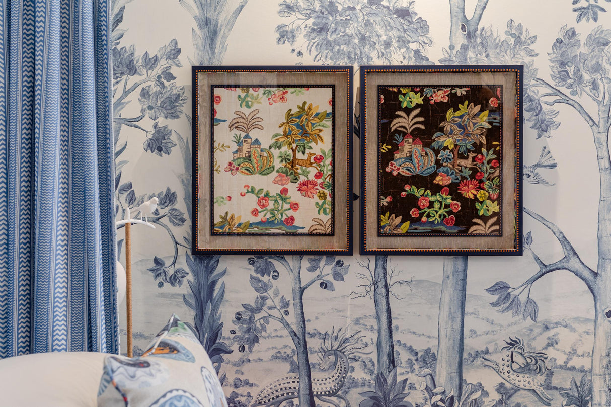 G P & J Baker TWEAK BLUE Fabric