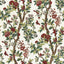 G P & J Baker ELDON DOCUMENT RED/GREEN Fabric