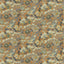 G P & J Baker LITTLE MAGNOLIA TEAL/ORANGE Fabric