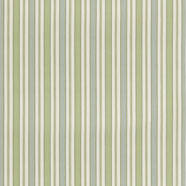 G P & J Baker MELBOURNE STRIPE AQUA/GREEN Fabric