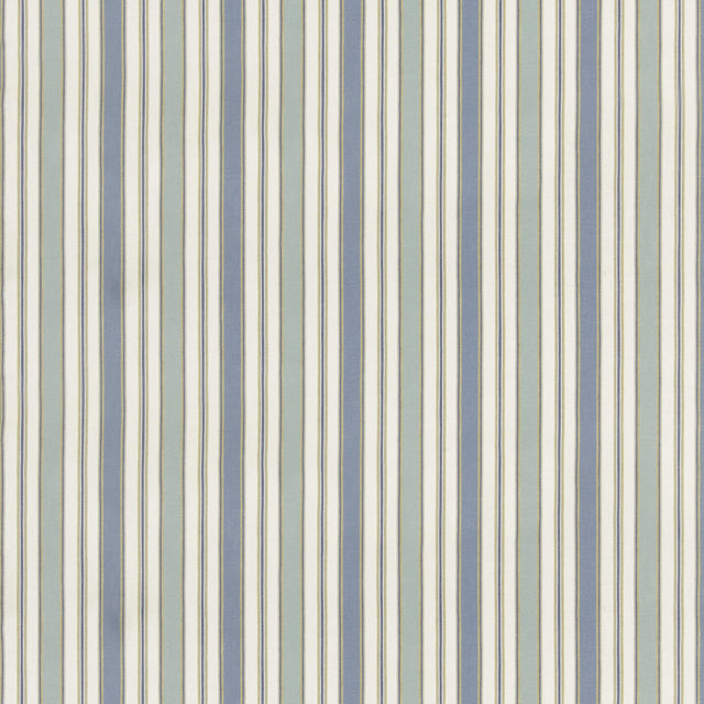 G P & J Baker MELBOURNE STRIPE BLUE Fabric