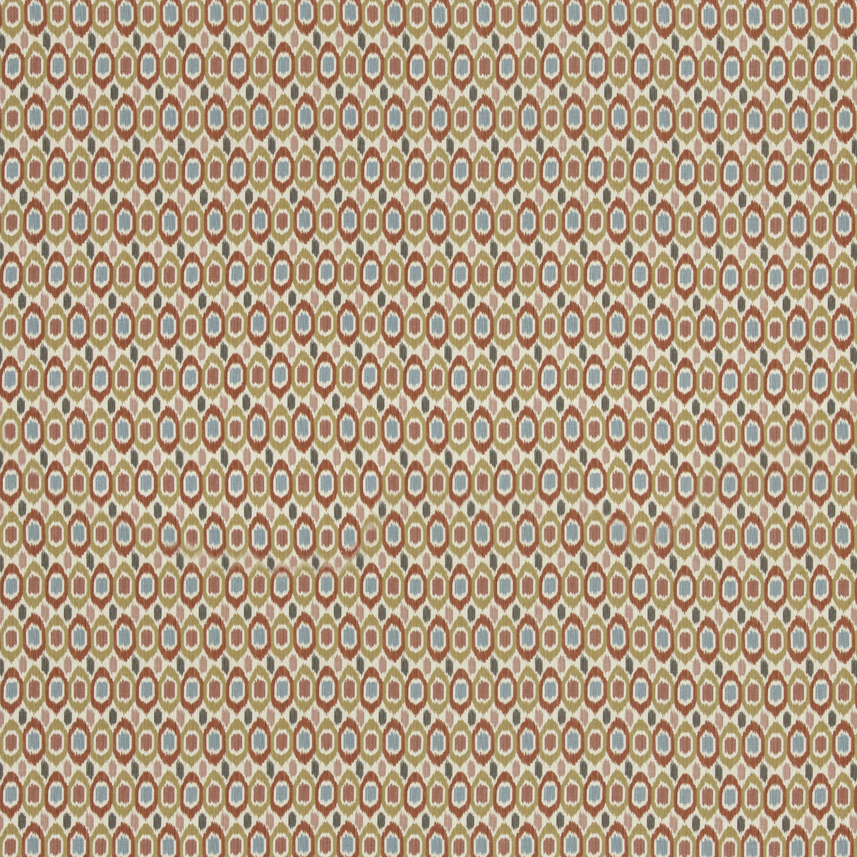 G P & J Baker TIGRIS RED/OCHRE Fabric