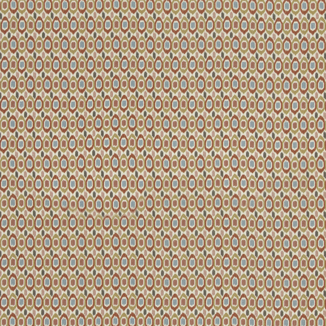 G P & J Baker TIGRIS RED/OCHRE Fabric