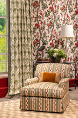 G P & J Baker ZARABAND GREEN Fabric