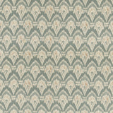 G P & J Baker ZARABAND TEXTURE TEAL/SPICE Fabric