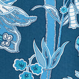 Brunschwig & Fils SEYCHELLES COTTON PRINT NAVY Fabric
