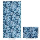 Brunschwig & Fils SEYCHELLES COTTON PRINT NAVY Fabric