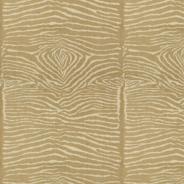 Brunschwig & Fils LE ZEBRE LINEN PRINT BEIGE Fabric