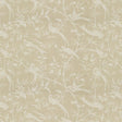 Brunschwig & Fils BENGALI LINEN PRINT WHITE ON NATURAL Fabric