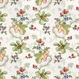 Brunschwig & Fils FABRIANO COTTON AND LINEN PRINT WHITE Fabric