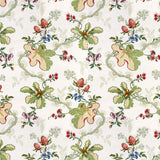 Brunschwig & Fils FABRIANO COTTON AND LINEN PRINT WHITE Fabric