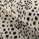 Brunschwig & Fils LES TOUCHES COTTON PRINT BLACK Fabric