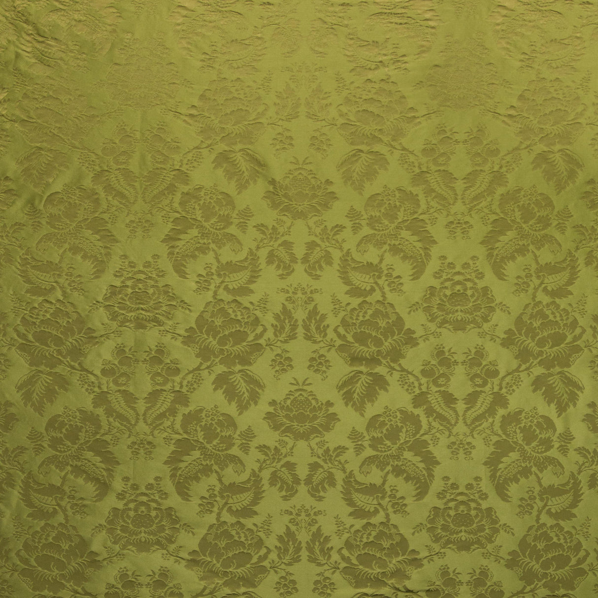 Brunschwig & Fils MOULINS DAMASK OLIVE Upholstery Fabric