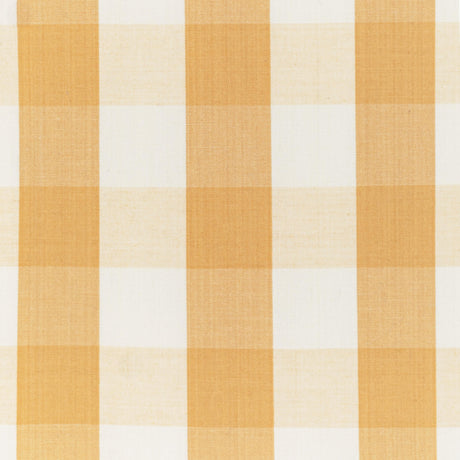 Brunschwig & Fils CARSTEN CHECK GOLD Upholstery Fabric