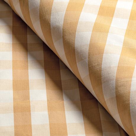 Brunschwig & Fils CARSTEN CHECK GOLD Upholstery Fabric