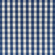 Brunschwig & Fils CARSTEN CHECK NAVY Upholstery Fabric