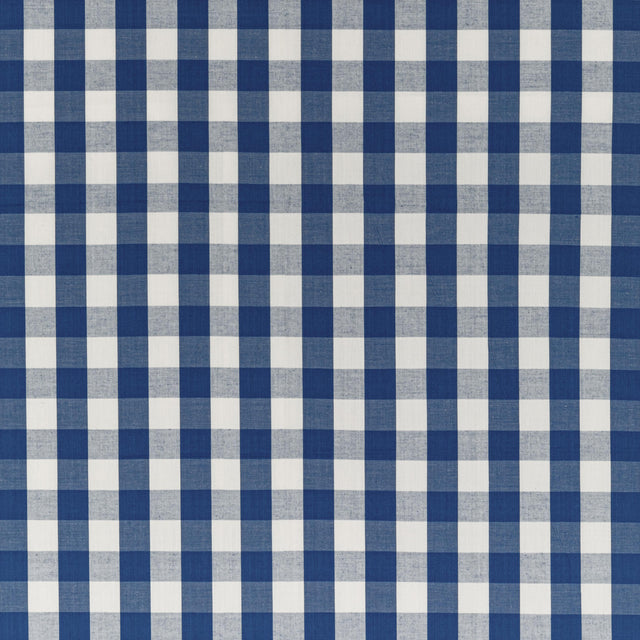 Brunschwig & Fils CARSTEN CHECK NAVY Upholstery Fabric