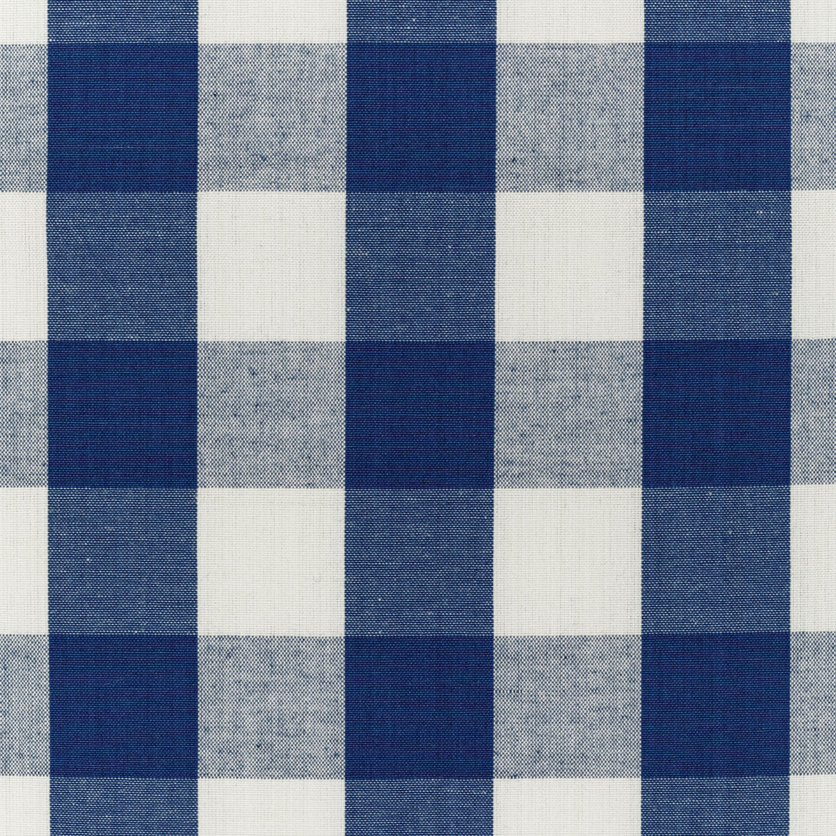 Brunschwig & Fils CARSTEN CHECK NAVY Upholstery Fabric