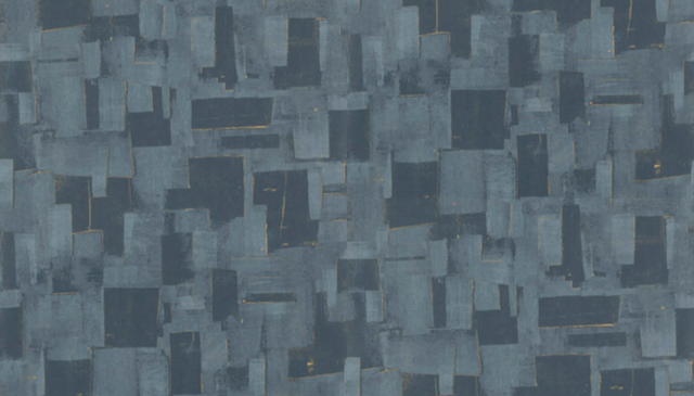 Threads CUBIST INDIGO Wallpaper