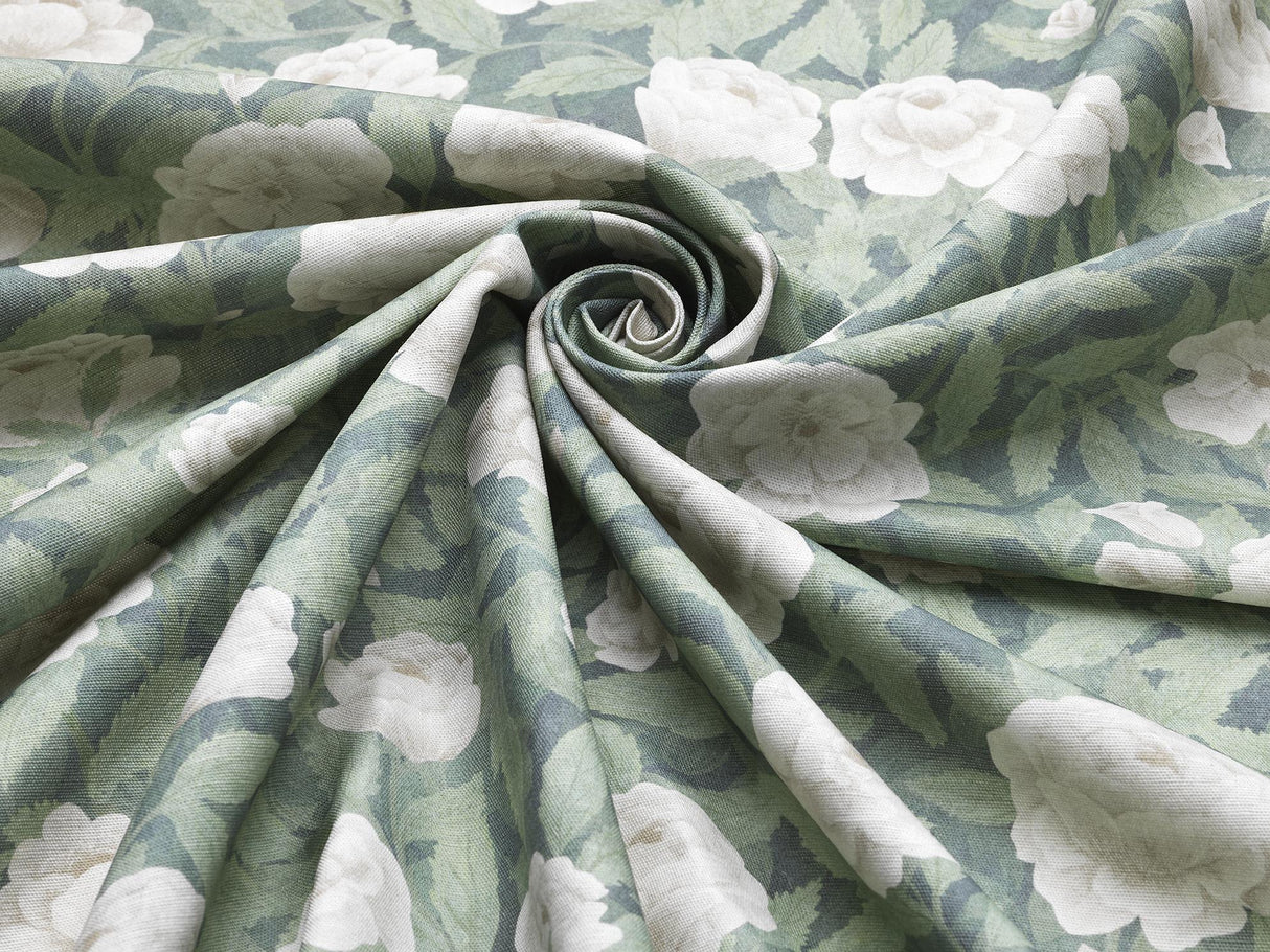 Cole & Son IDYLL ROSES LINEN EAUDENIL Fabric