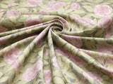 Cole & Son IDYLL ROSES LINEN BLUSH Fabric