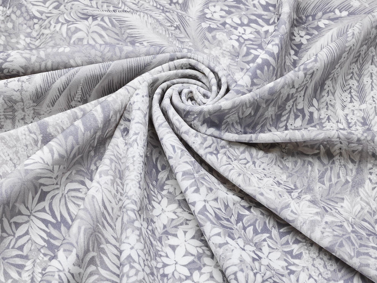 Cole & Son CASCADE VELVET PLATINUM Fabric