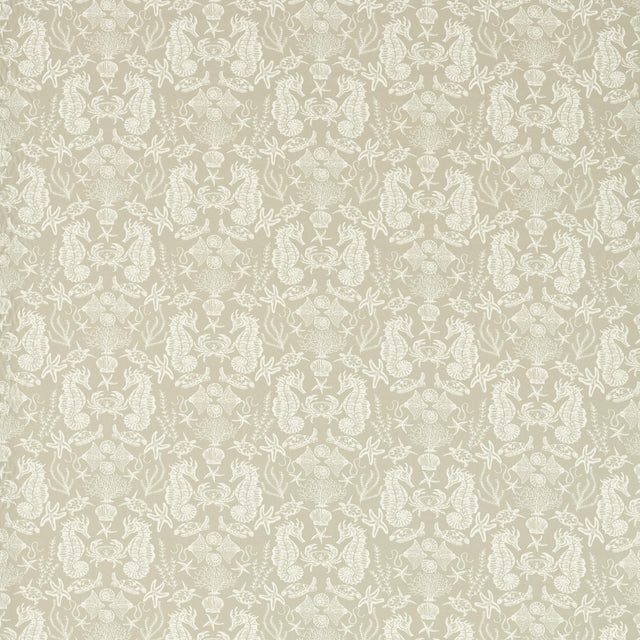 Clarke & Clarke AQUARIUM NATURAL Fabric