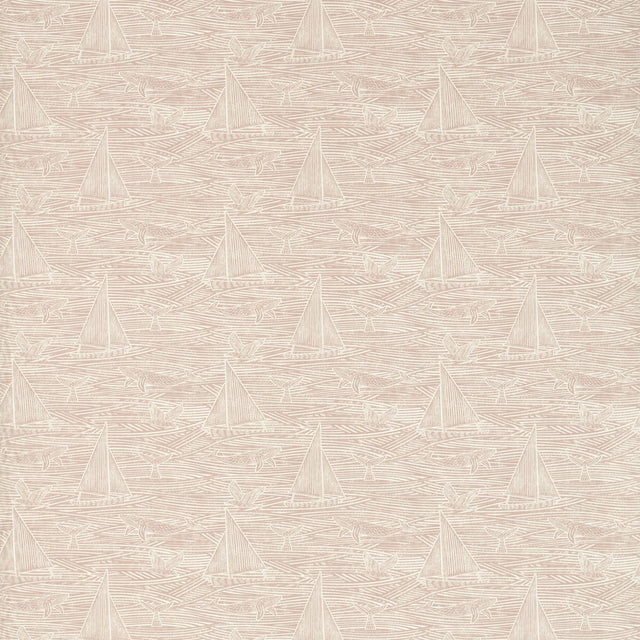 Clarke & Clarke FIN BLUSH Fabric
